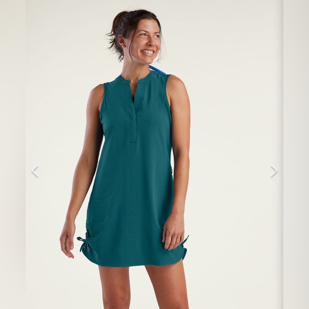 EUC: Title Nine Speed Racer Tunic Dress in Deep Lagoon
